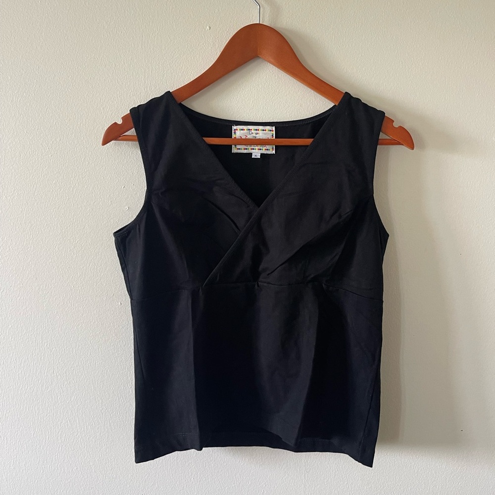 Designs by Naomi Black Tank Top